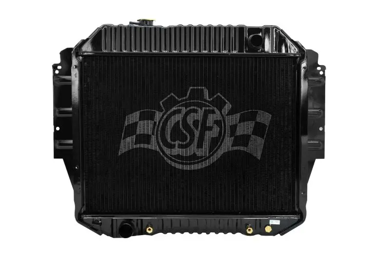 Csf 92-96 Ford E-150 Econoline 5.0L Oem Plastic Radiator 1