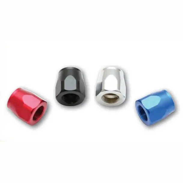 Vibrant -16An Hose End Socket - Red 1