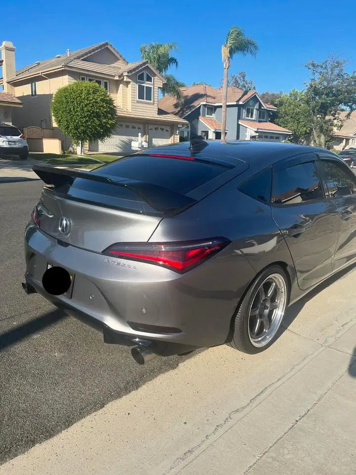 Swa Design 3 Pcs Gloss Black Dc5 Inspired Wing For 2023+ Acura Integra [De4/De5] 1