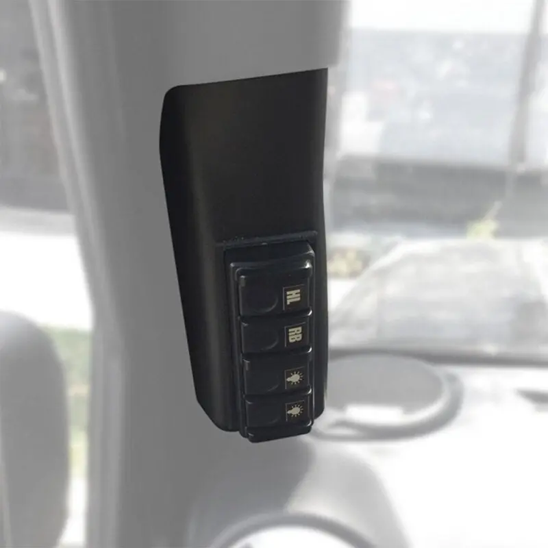 Oracle Trigger Jeep Jk A-Pillar Remote Mount 1