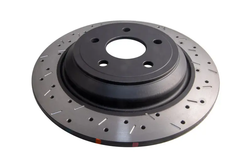 Dba 2016-2017 Ford Focus Rs Rear Drilled & Slotted 4000 Series Rotor 1