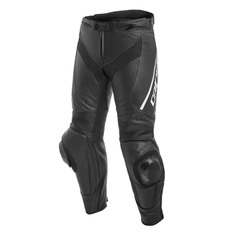 Dainese Delta 3 Perforated Leather Pants Black/White Size - 62 1