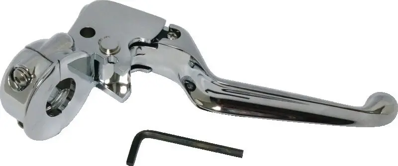 Bikers Choice 96-14 Big Twin (Exc. 08-14 Flh/Flt) / 96-03 Xl Chrome Clutch Lever With Bracket 1