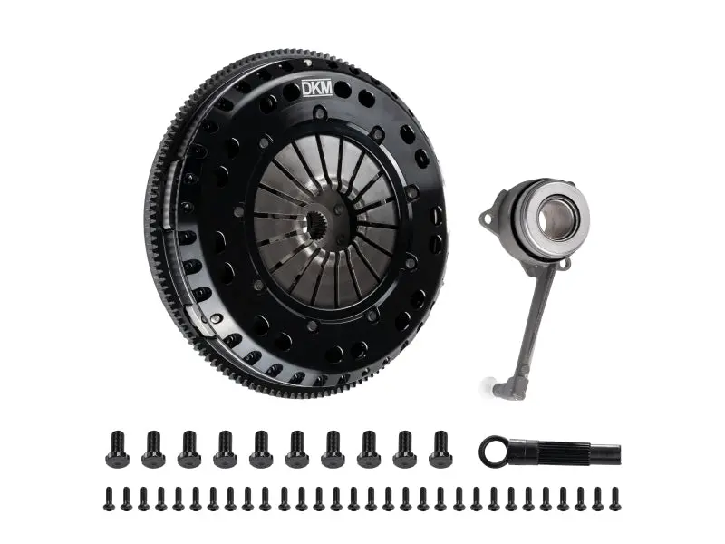 Dkm Clutch 2.0 Vw/Audi A3 Tsi 8 Bolt Motor Ms Twin Disc Clutch W/Steel Flywheel (660 Ft/Lbs Torque) 1