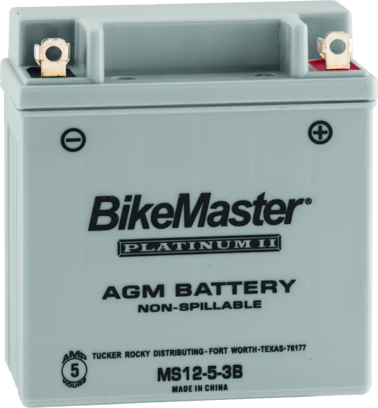Bikemaster Agm Battery - Ms12-5-3B 1