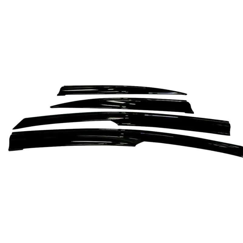Blox Racing 06-11 Honda Civic Door Sun Visors Mu Type Smoked Acrylic 4Pcs 1