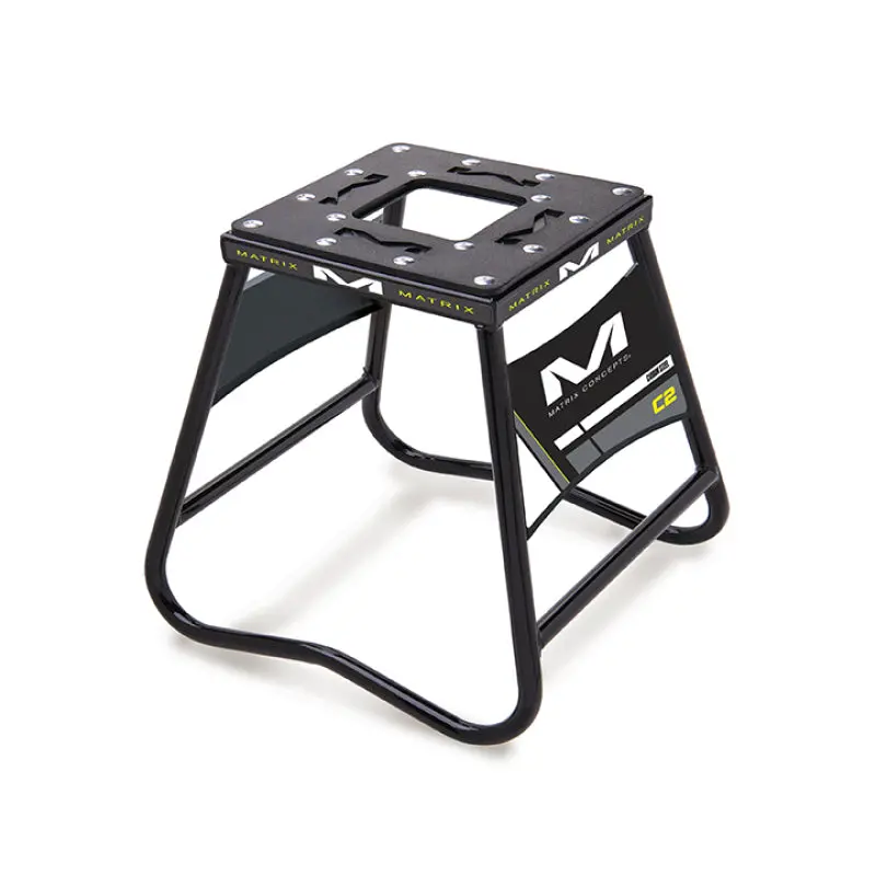 Matrix Concepts C2 Mini Steel Stand With Nameplate - Black 1