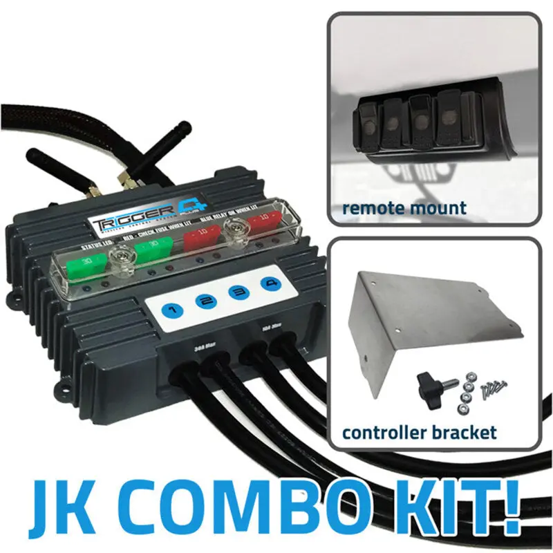Oracle Trigger 4 Plus Wireless Accessory Control System Combo Kit - Jeep Jk 1