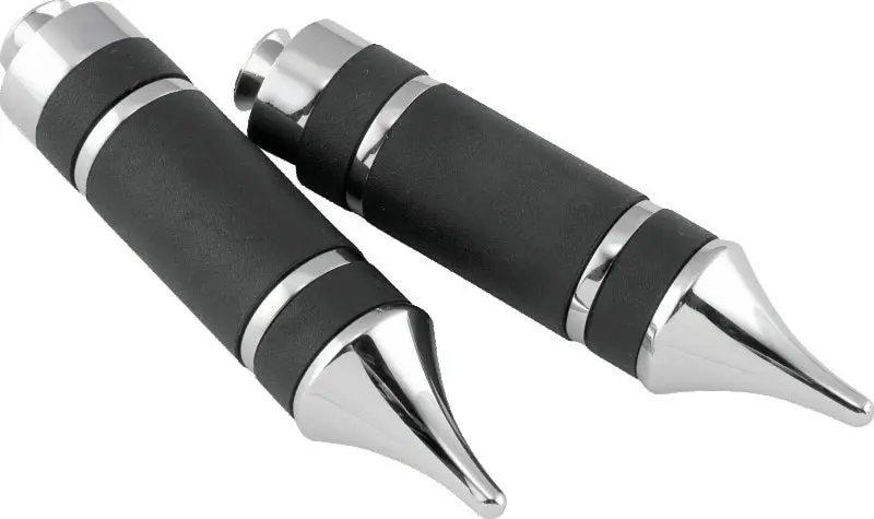 Bikers Choice Chrome Gladiator Replacement Toe Pegs Pr 1
