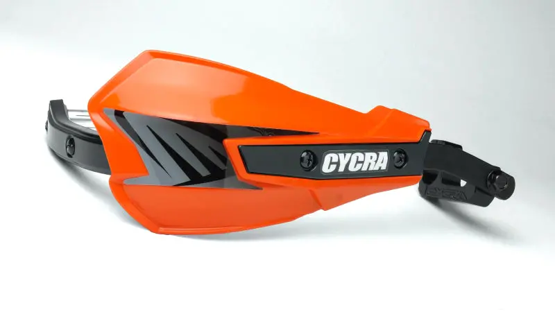 Cycra Vortex Hand Guard/W Universal U-Clamps - Orange 1