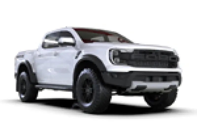 Rally Armor 23-25 Ford Ranger Raptor Black Ur Mud Flap Grey Logo 1