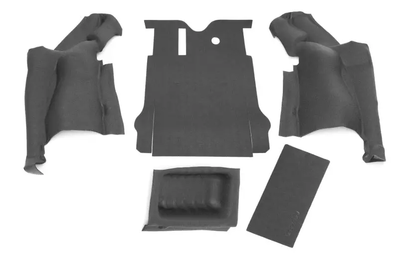Bedrug 07-10 Jeep Jk 2Dr Rear 5Pc Bedtred Cargo Kit (Incl Tailgate & Tub Liner) 1