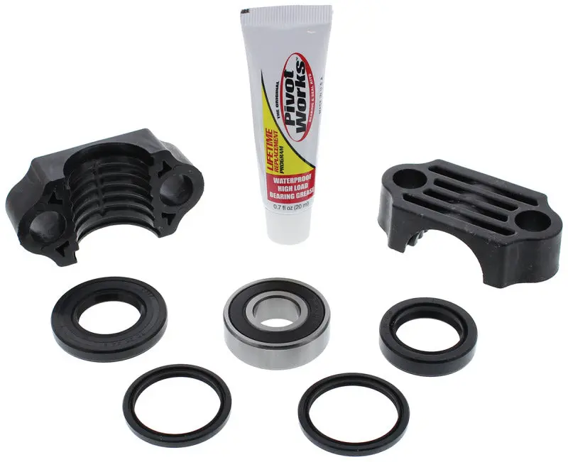 Pivot Works 10-11 Yamaha Yfm350 Grizzly Irs Pw Steering Stem Bearing Kit 1