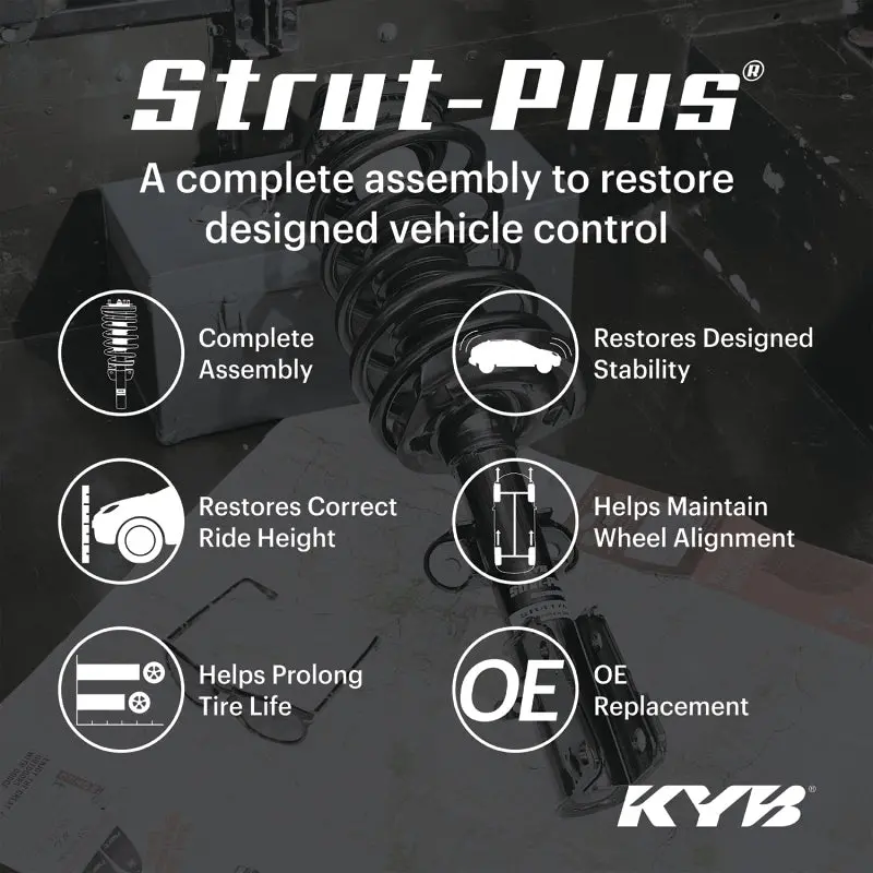 Kyb 17-24 Nissan Titan 4Wd (Ex. Pro-4X & W/O Off-Road Package) Strut-Plus Assembly - Front 1