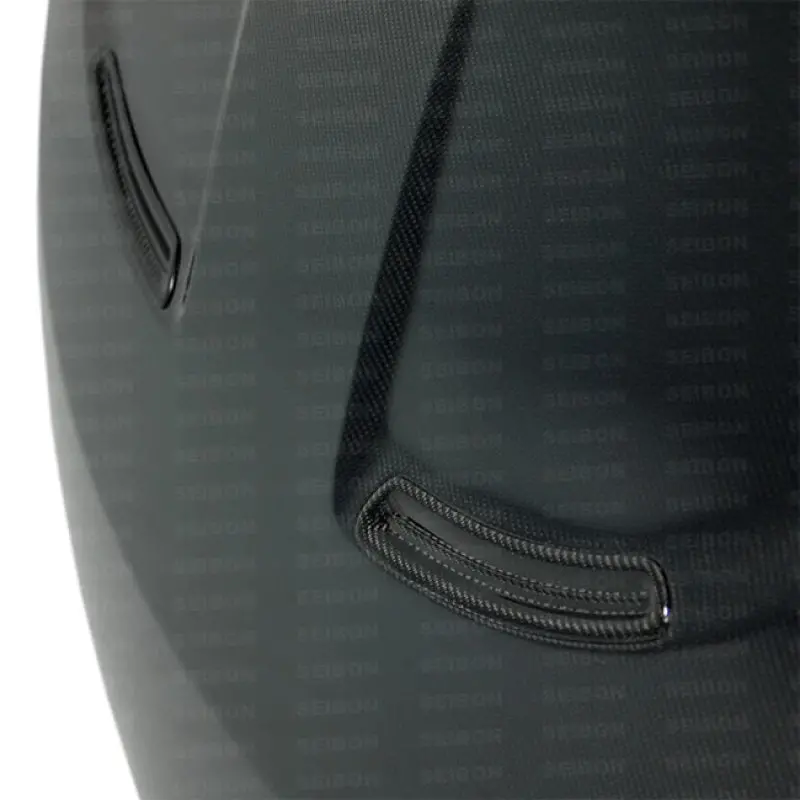Seibon 12-13 Hyundai Veloster 2 Door Hatchback Oem Carbon Fiber Hood 1