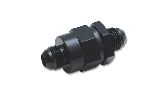 Vibrant Fuel Pump Check Valve -6An Male Flare To 12Mm X 1.5 Metric 1