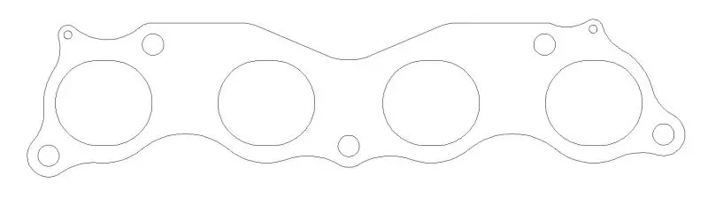Cometic Honda K20a2 Exhaust .030 Inch Mls Head Gasket 1.975 Inch X 1.730 Inch Port 1