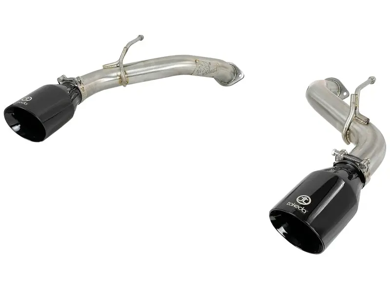 Afe Power Takeda 2.5In 304 Ss Axle-Back Exhaust W/ Black Tips 17-19 Infiniti Q60 V6-3.0L (Tt) 1