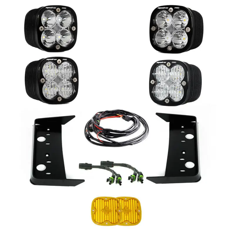 Baja Designs 2022 Toyota Tundra Squadron Pro Vent Light Mount Kit 1