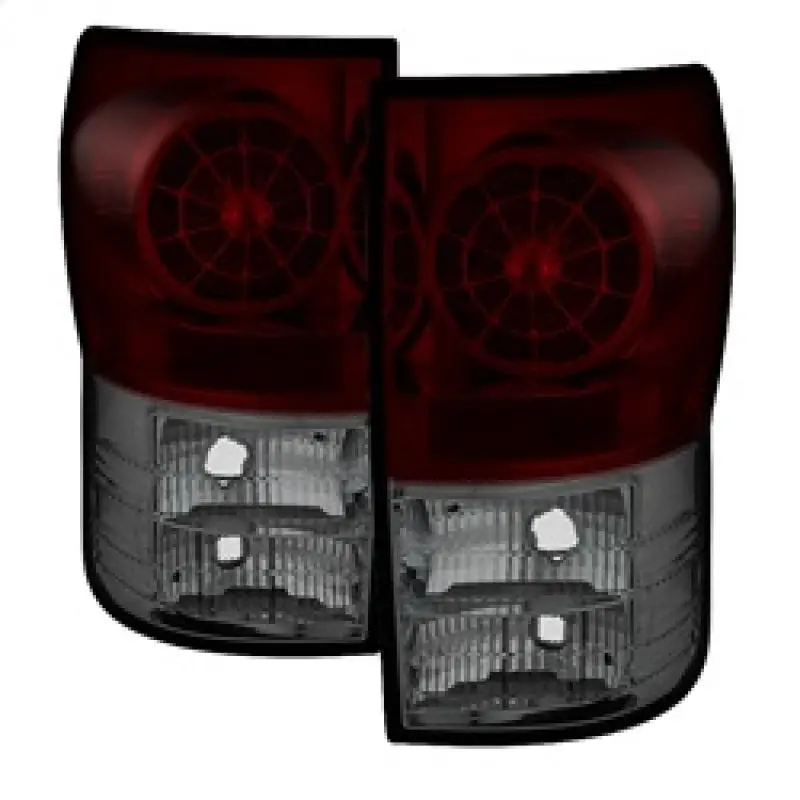 Spyder Toyota Tundra 07-13 Led Tail Lights Red Smoke Alt-Yd-Ttu07-Led-Rs 1