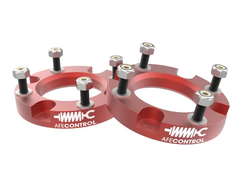 Afe 24-25 Toyota Tacoma Control 1.5In Leveling Kit - Red 1