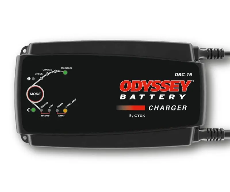 Odyssey Battery Portable Battery Charger - 15 Amp 1