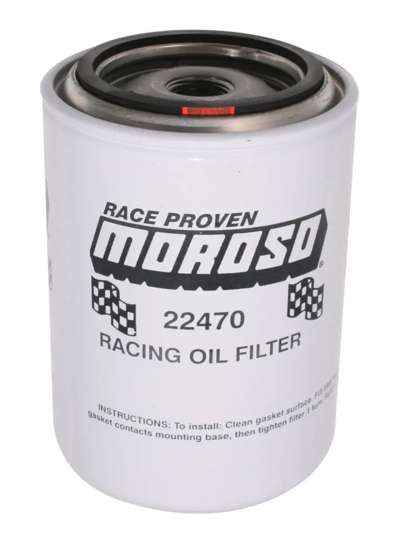 Moroso Ford/Mopar/Import 3/4In Thread 5-1/4In Tall Oil Filter - Racing 1