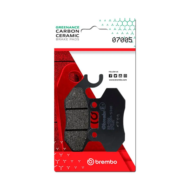 Brembo Oe Sym Mask/Sym Red Devil/Sym Symply/Sym Crox/Zero Zero Carbon Ceramic Brake Pad - Front 1