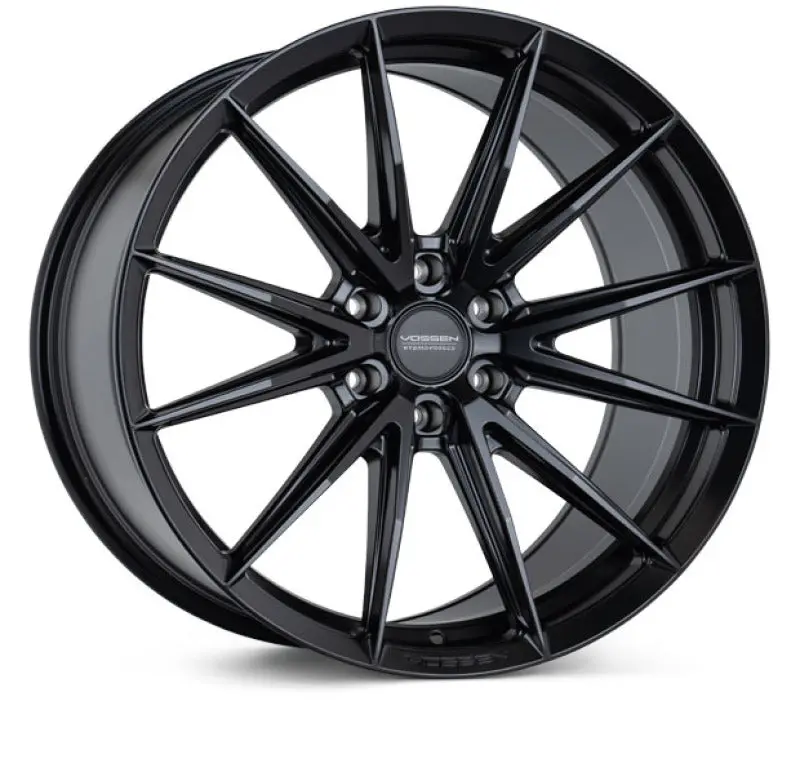 Vossen Hfx-2 22X9.5 / 6X139.7 / Et20 / Deep Face / 106.1 - Satin Black Wheel 1