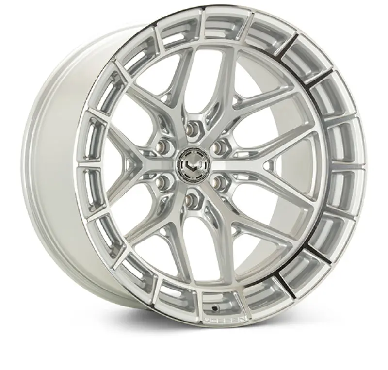Vossen Hfx-6 22X9.5 - 6X139.7 - Et20 - Deep - 106.1 - Silver Polished Wheel 1