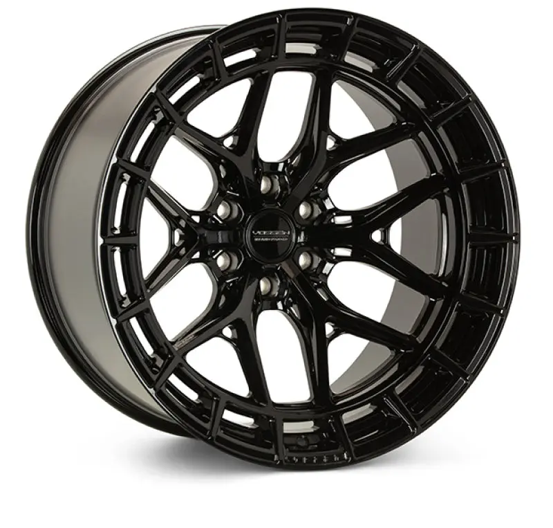 Vossen Hfx-6 20X10 - 6X135 - Et-18 - Super Deep - 87.1 - Gloss Black Wheel 1