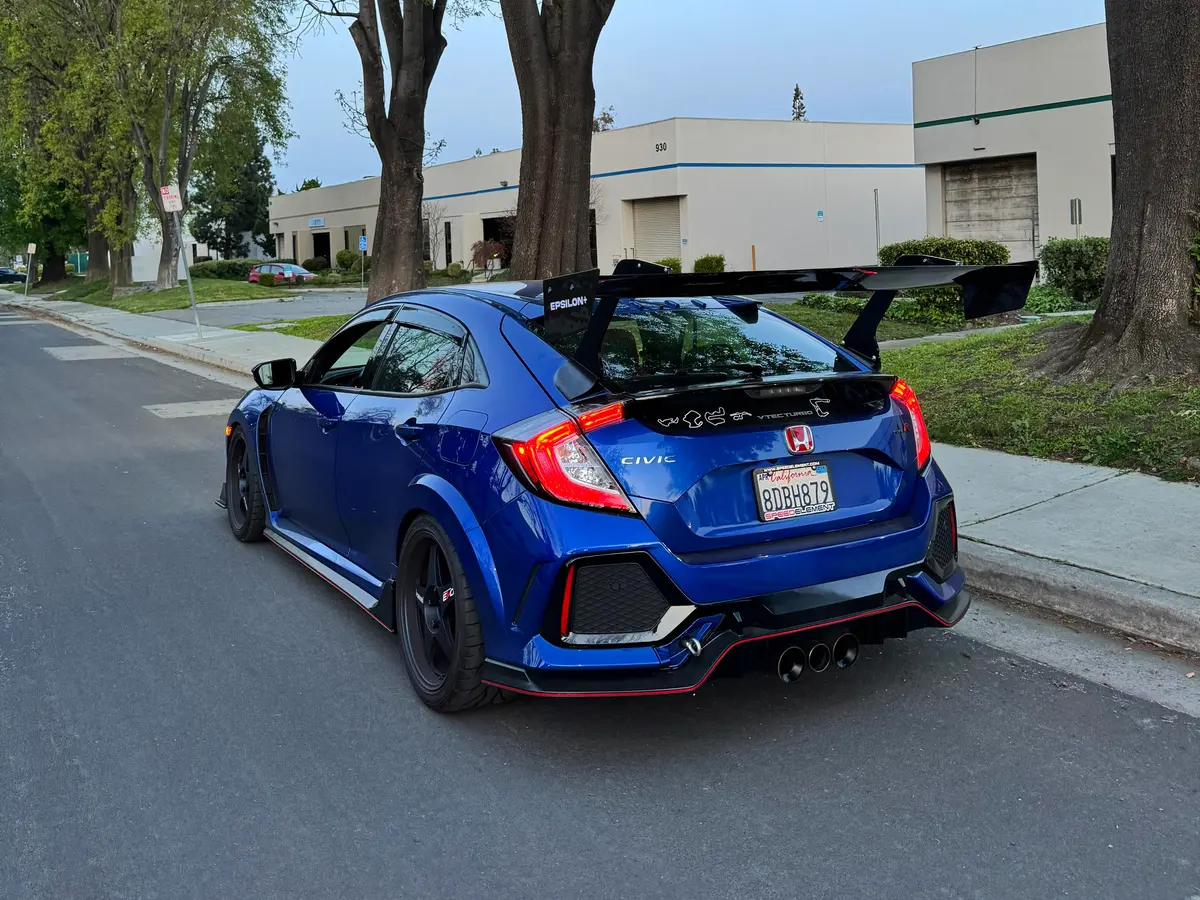 Epsilon+ Gt Wing For 17-21 Honda Civic Type R / Honda Civic Sport [Fk7/Fk8] 2