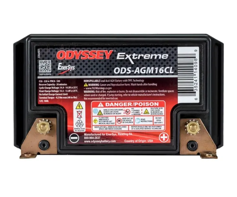Odyssey Battery Powersport Extreme Agm Battery (Pc625) 1