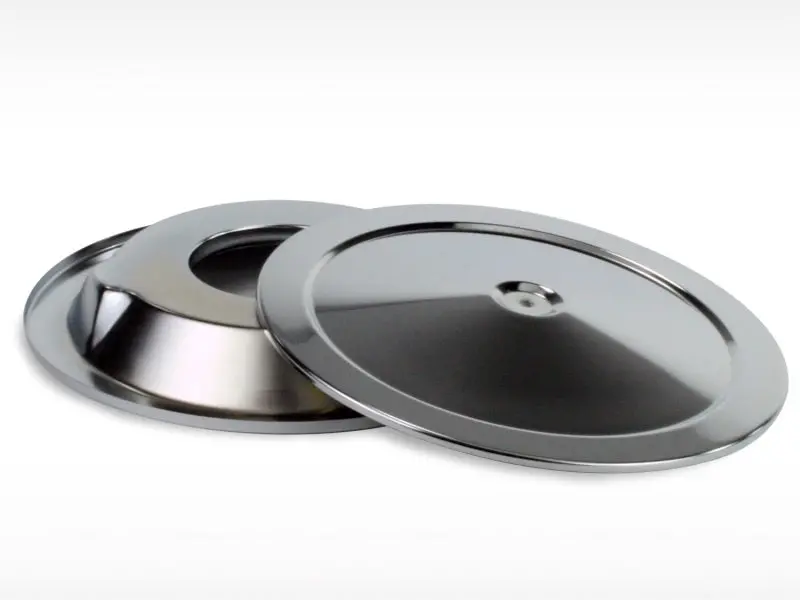 Afe Magnumflow Air Filters Round Racing A/F Chrome Top & Base 14 W/7/8 Drop 1