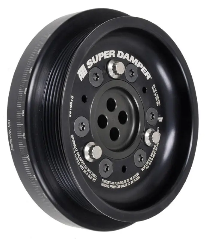 Ati Damper - 7.074 - 10 Percent Under Drive - Al - 6 Groove - 20+ Toyota Supra / 19+ Bmw - Z4 - B58 1