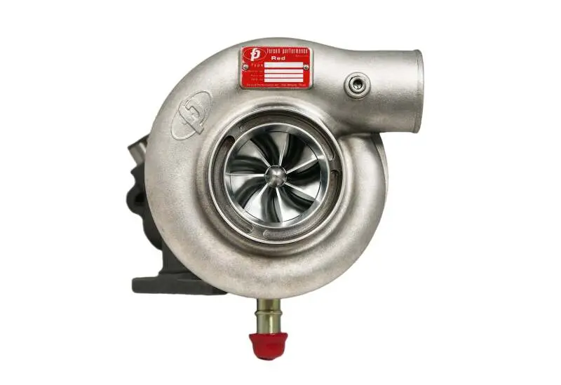 Forced Performance Subaru Sti/Wrx Red Turbocharger 84Mm Ch8cm Turbine Housing Internal Wg W/Oil Line 1