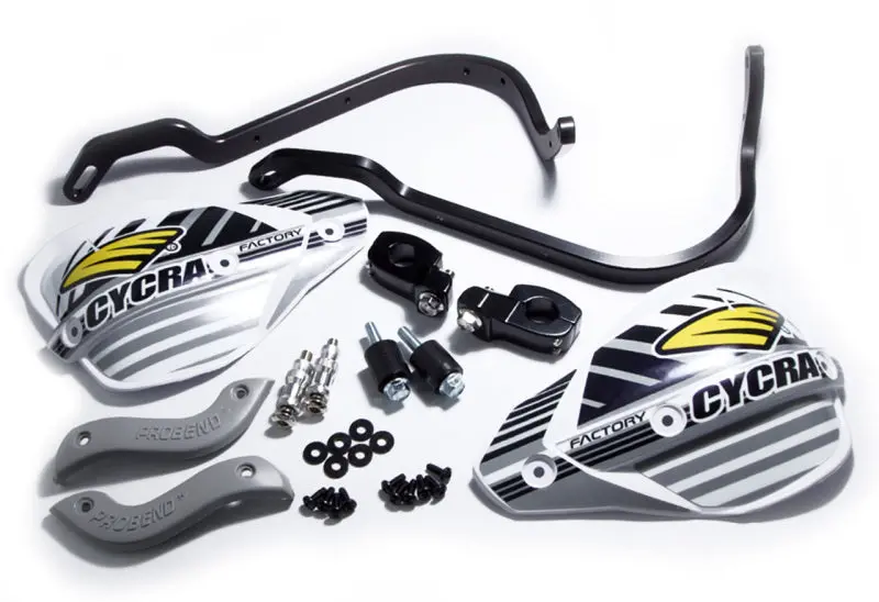 Cycra Factory Pro Bend Crm W/1-1/8 In. Clamp - Black 1