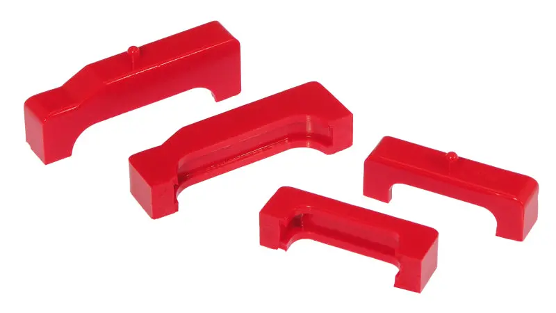 Prothane 88-98 Chevy Truck Small Block Radiator Insolators - Red 1