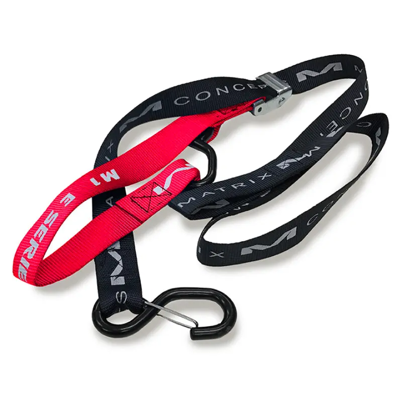 Matrix Concepts E Series 1 Inch Tie Down Set - Red 1