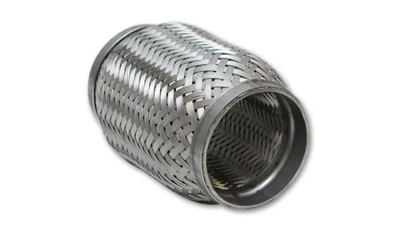 Vibrant Ss Flex Coupling With Inner Braid Liner 1.75In Inlet/Outlet X 6In Flex Length 1