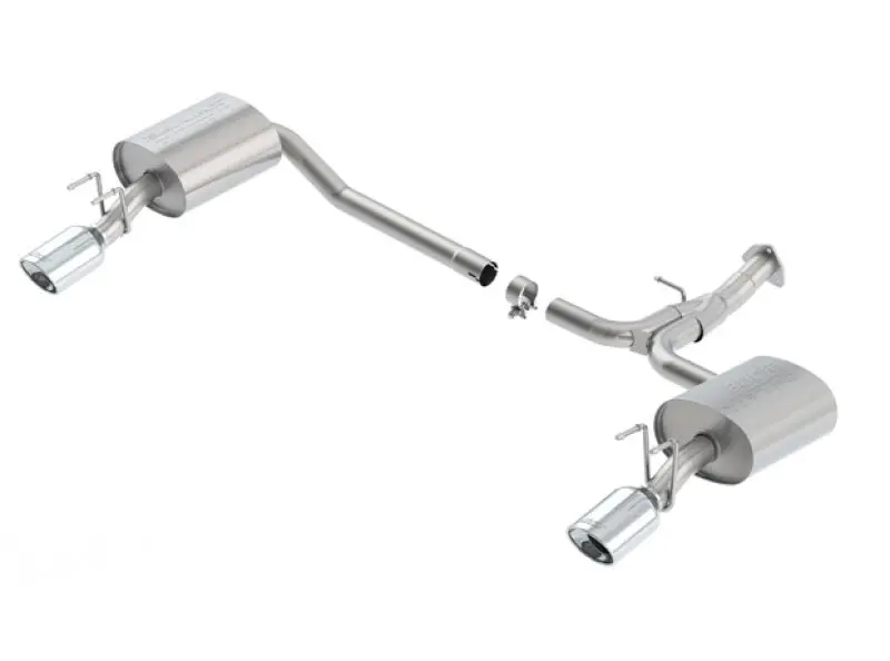 Borla 16-17 Honda Accord Axle-Back S-Type Exh 2.25In To Muffler Dual 2.0In Out 4.25In X 3.5In Tip 1
