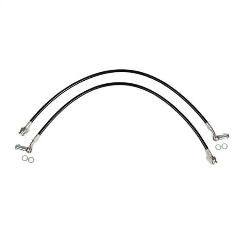 Chase Bays 97-13 Chevrolet Corvette C5/C6 Extended Caliper Brake Lines (Front Lines Only) 1