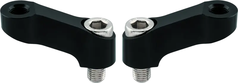 Bikemaster Yamaha Mirror Extension 10Mm Pair - Black 1