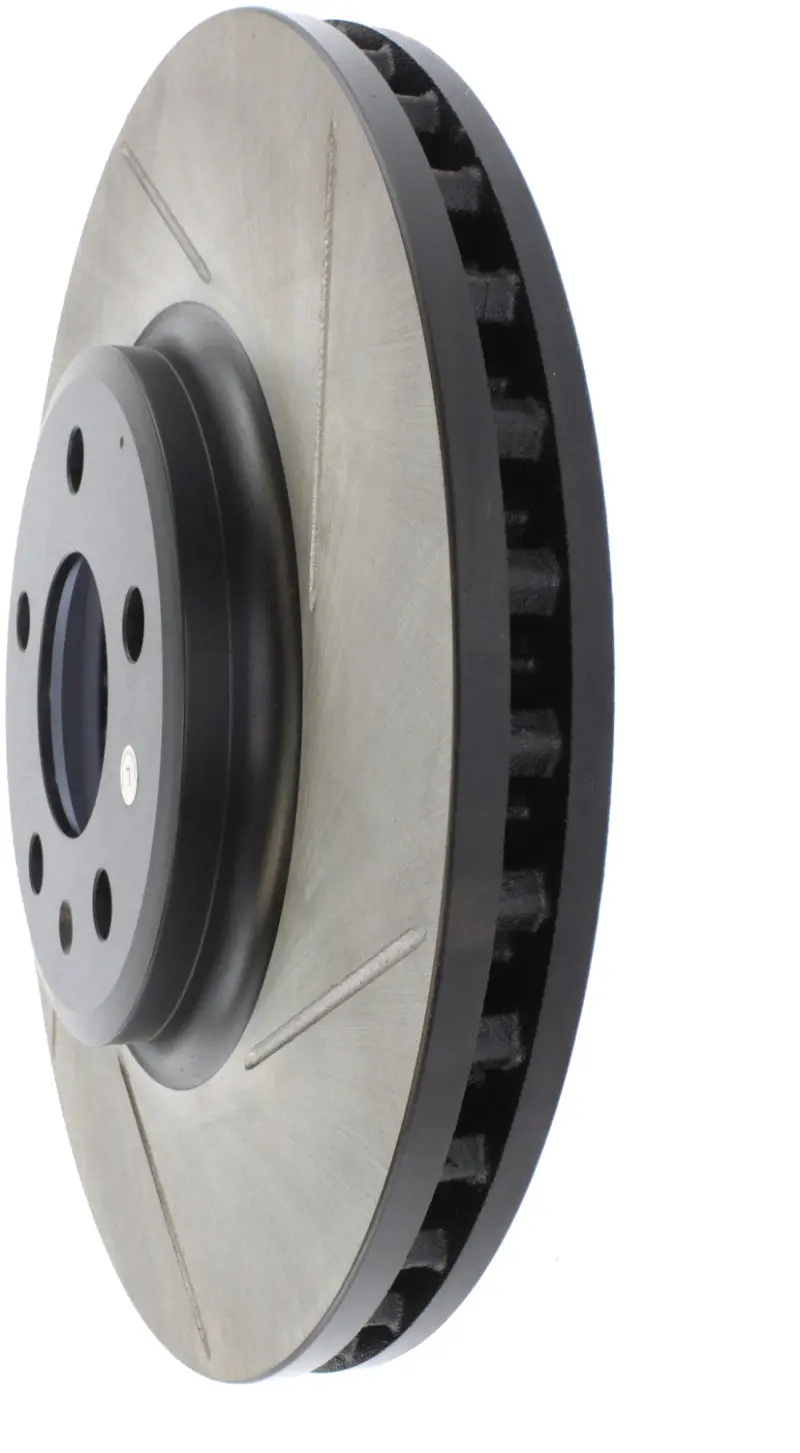 Stoptech 09-10 Audi A4 / 08-10 A5 / 10 Audi S4 Front Left Slotted Rotor 1