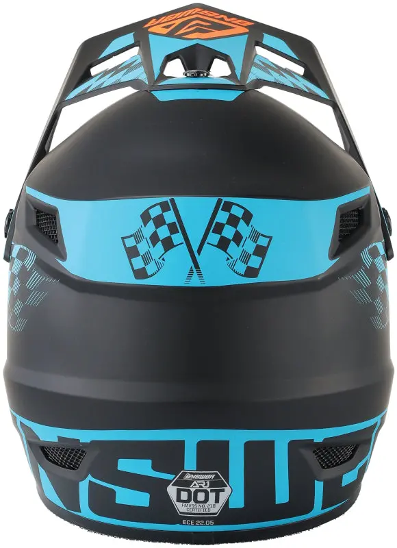 Answer Ar1 Sweep Helmet Black/Astana/Hyper Orange - Xs 1