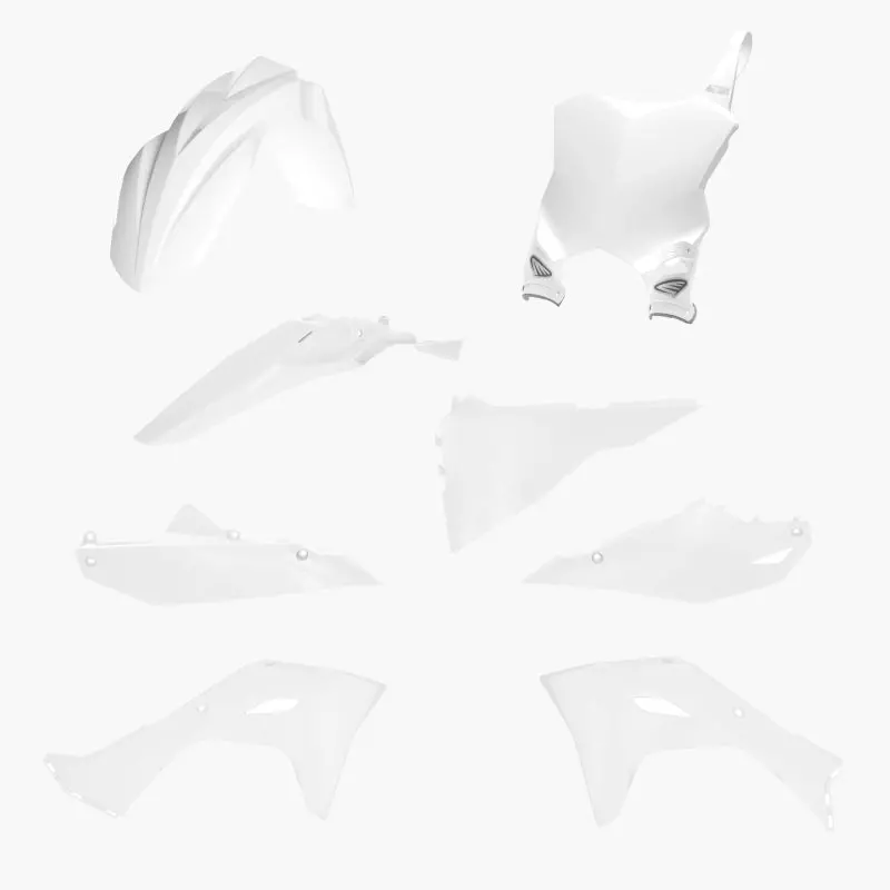 Cycra 2024 Kawasaki Kx450 5 Pc. Replica Body Kit - White 1