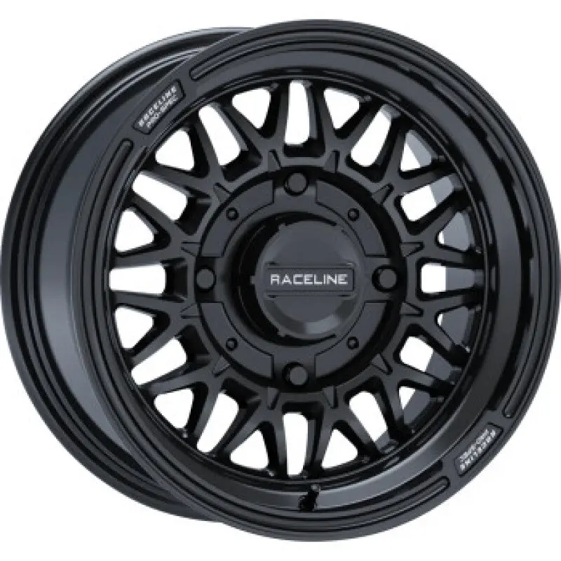 Raceline A13gb Omega 15X7in / 4X114.3 Bp / 56Mm Offset / 68Mm Bore - Satin Black Wheel 1