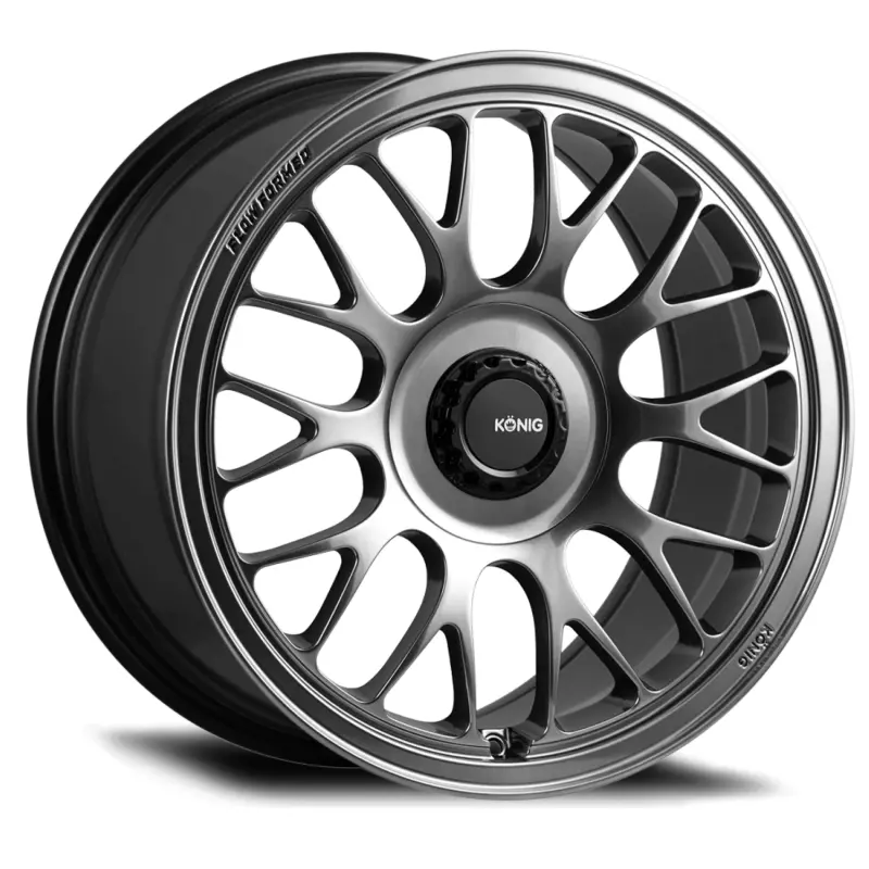Konig Mrk1 17X8 4X100 Et40 Hyper Carbon - Gloss Black Gear Cap/Logo/Cover Plate 1