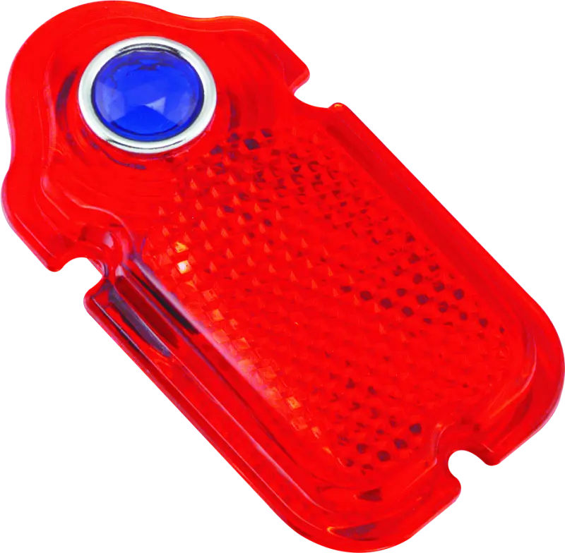 Bikers Choice Blue Dot Taillight Lens 47-54 Tombstone Replaces H-D 68090-47 1