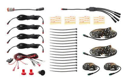 Diode Dynamics Rgbw Multicolor Underglow Led Kit 1
